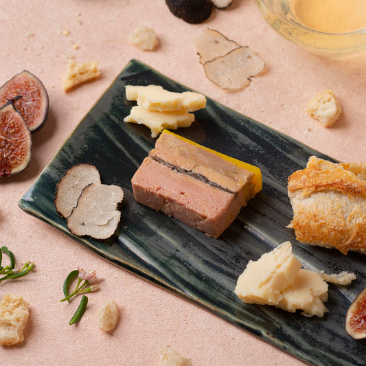 Duck Foie Gras Terrine w/ Black Truffle