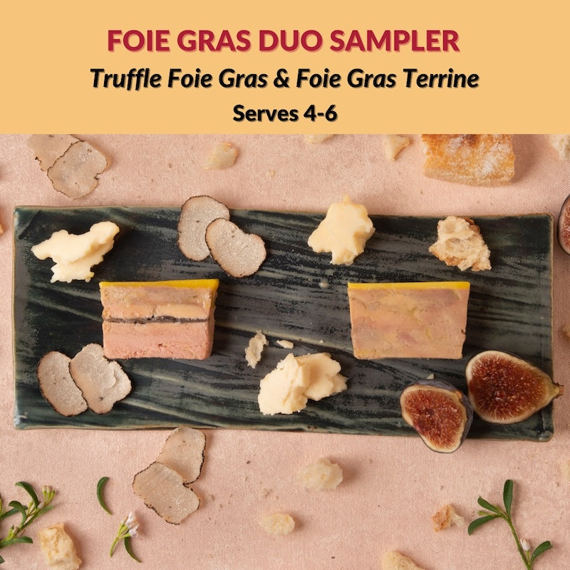 Foie Gras Terrines Duo Sampler
