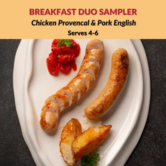 BREAKFAST SAUSAGE DUO SAMPLER