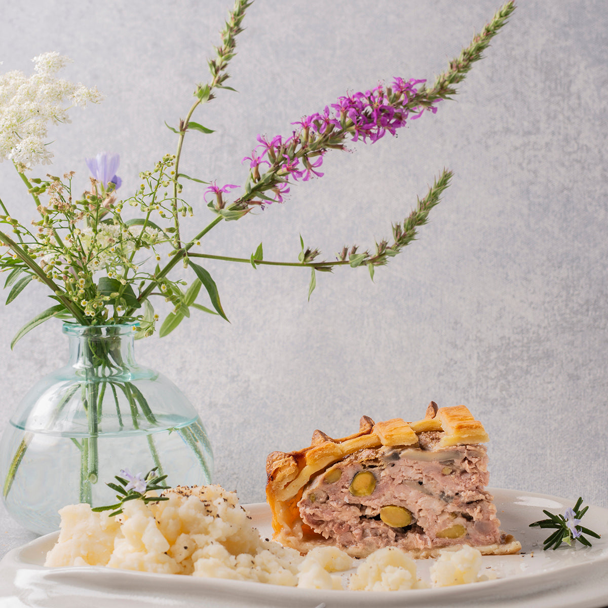 Meat Pie with Foie Gras & Pistachios