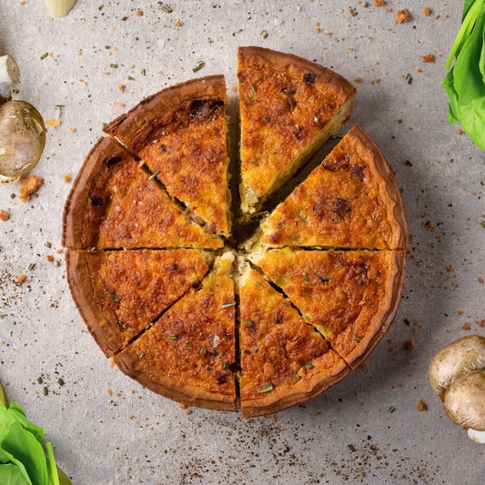 Spinach and Mushroom Quiche delivery US
