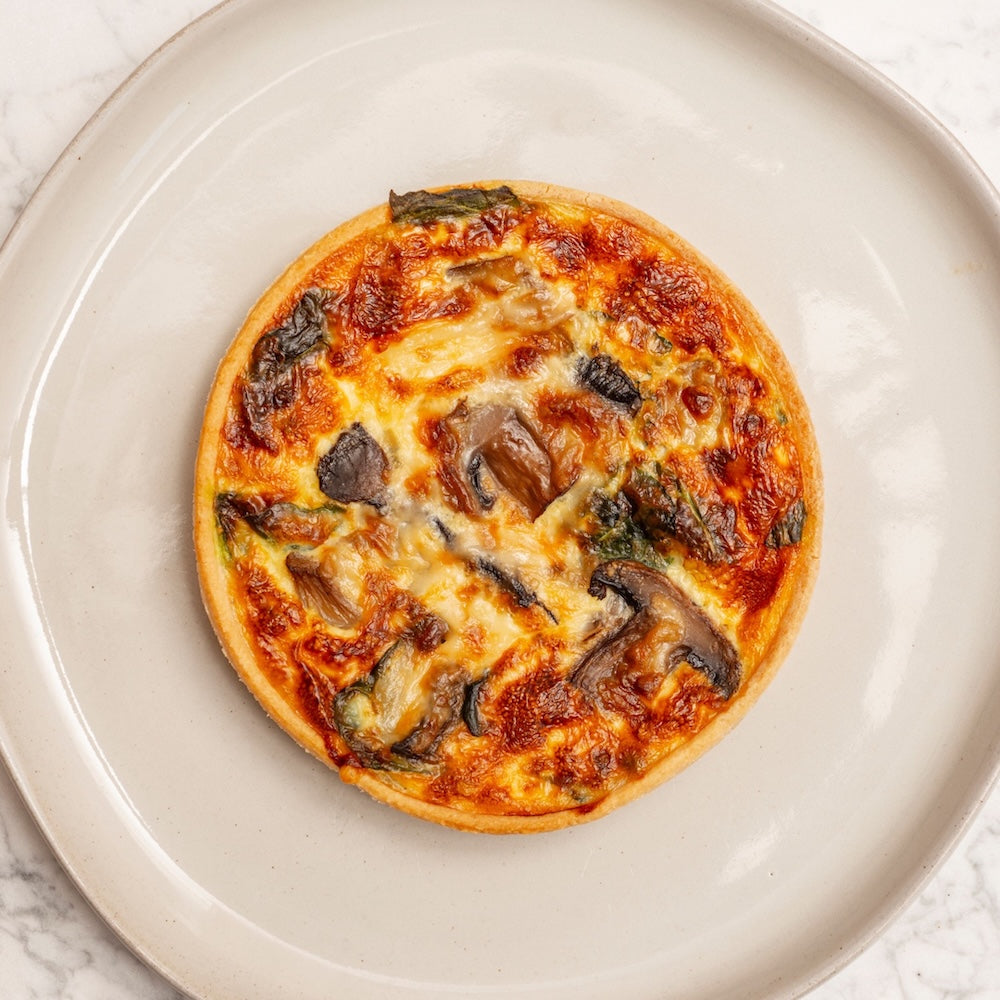 Spinach and Mushroom Quiche delivery US