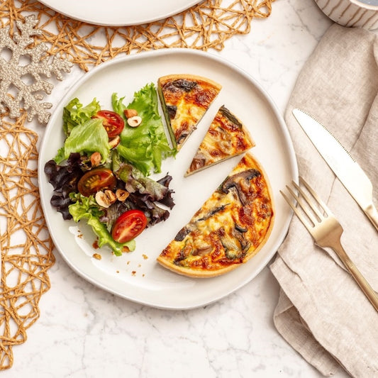 Spinach and Mushroom Quiche delivery US