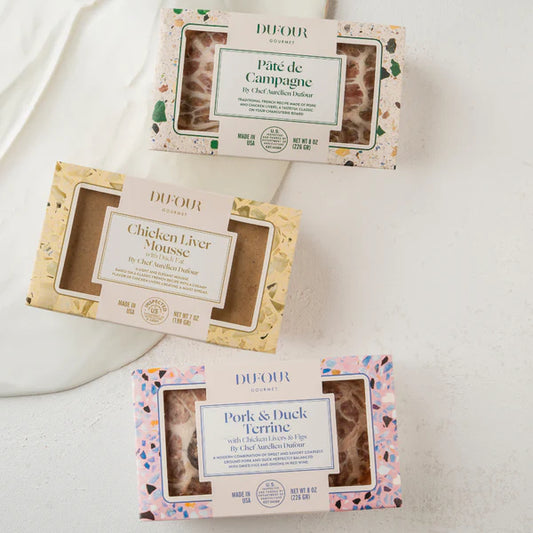 Pâté & Mousse Trio Sampler
