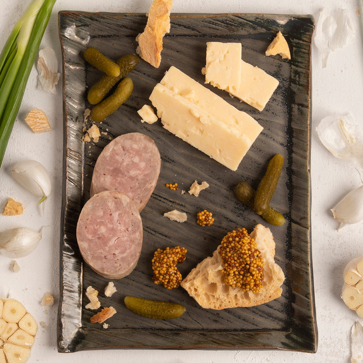 Charcuterie Box. Saucisson Sausage Storage Box with Chopping Board Lid. by  Tiggy and Pip