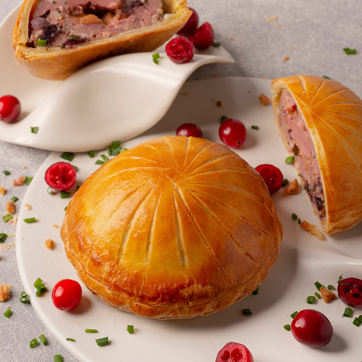 Pork & Duck Pithiviers Pie