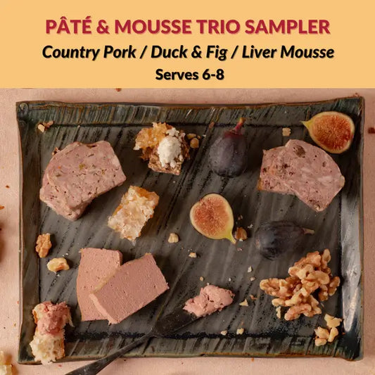 Pâté & Mousse Trio Sampler